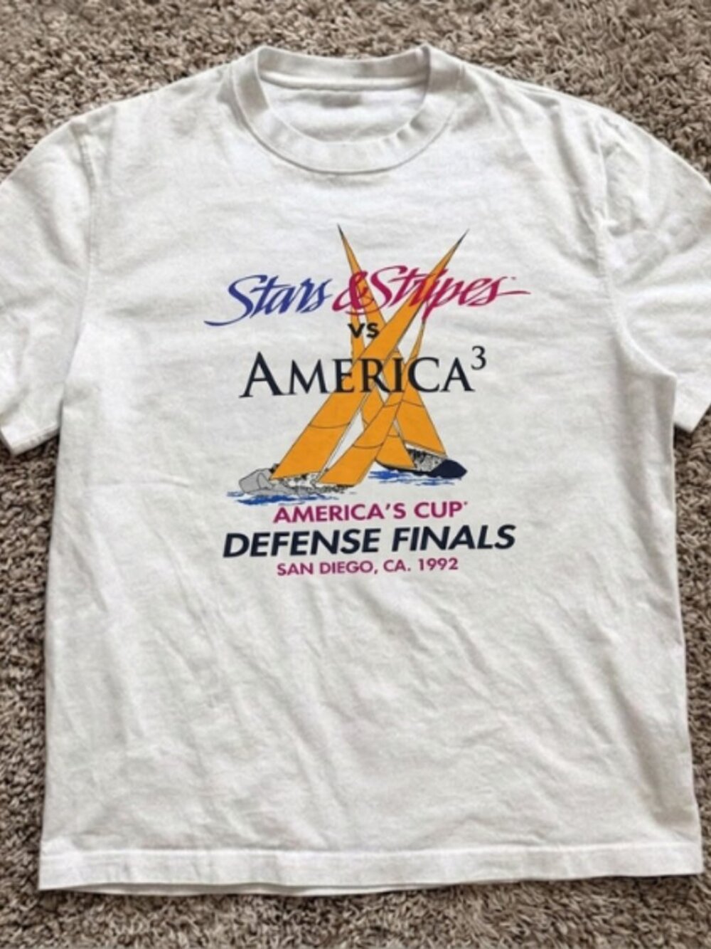 1992 America's Cup Sailing Graphic Shirt